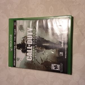 Call Of Duty Modern Warfare Remastered (xbox one)